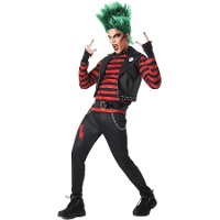 Disfraz de punky para hombre