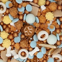 Sprinkles de Puppy love 3D de 70 gr - FunCakes