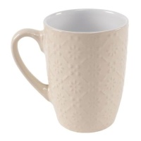 Taza de 350 ml marfil - DCasa