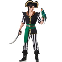 Disfraz de pirata parrot hombre