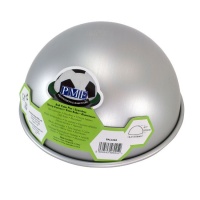 Molde de balón de fútbol de aluminio de 20,3 x 10,2 cm - PME