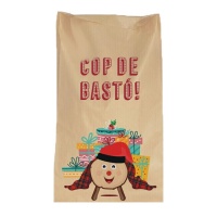 Sobre regalo de 40 x 25 x 0,5 cm de Tió de Nadal - 4 unidades