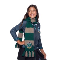 Bufanda de Slytherin verde de Harry Potter