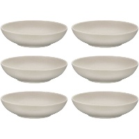 Plato de 20 cm moteado hondo - Vessia - 6 unidades