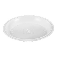 Platos de 17 cm de plástico redondos resistentes - 10 unidades