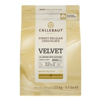 Pepitas para derretir de chocolate blanco Velvet de 2,5 kg - Callebaut
