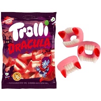 Dientes de vampiro - Trolli dracula - 100 gr