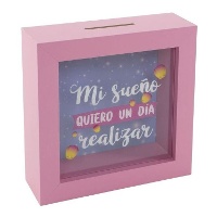 Hucha de Mi sueño quiero un día realizar