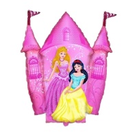 Globo de castillo con princesas de 87 x 78 cm - Conver Party