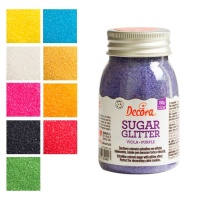 Azúcar brillante de colores de 100 gr - Decora