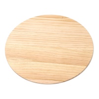 Disco de madera de 30 x 0,5 cm - 1 unidad