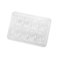 Caja de plástico para 8 macarons - Sweetkolor