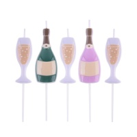 Velas de Prosecco - PME - 5 unidades