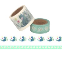 Washi tape de Life is simple Cat de 5 m - 2 unidades