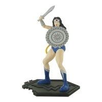 Figura para tarta de Wonder Woman de 10 cm - 1 unidad