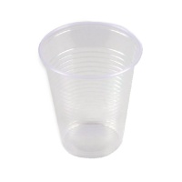 Vasos de 200 ml de plástico transparentes - 100 unidades