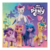 Servilletas de My Little Pony de 16,5 cm - 20 unidades