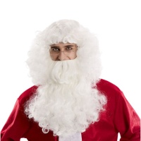 Peluca y barba de Papá Noel de 250 gr