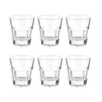 Vaso de 40 ml bajo para chupito - 6 unidades