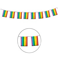 Banderín de arcoíris - 10 m