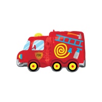 Globo silueta de camión de bomberos de 45 x 76 cm - Anagram