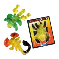 Insectos de gelatina de colores - Creepy Jelly Vidal - 6 unidades
