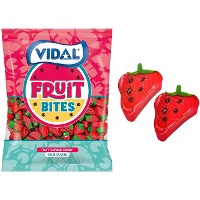 Tajadas de fresa de regaliz - Vidal - 1,5 Kg