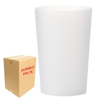 Vasos de 360 ml de plástico reulizable premium - 200 unidades