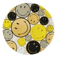Platos de Smiley Movement de 23 cm - 8 unidades