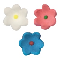 Figuras de azúcar de flor Estela de 1,5 cm - Dekora - 490 unidades