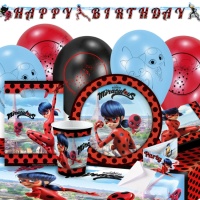 ayudar maletero Amigo por correspondencia Decoración oficial de Ladybug para cumpleaños