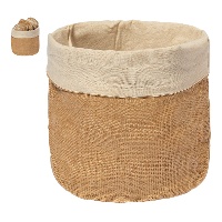 Panera de 15 x 15 x 20 cm de yute