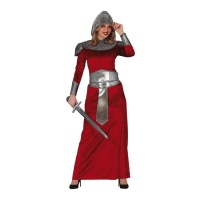 Disfraz de guerrera medieval para mujer