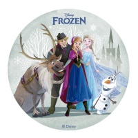 Oblea comestible de Frozen II Zero de 15,5 cm - Dekora