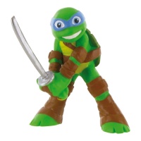 Figura para tarta de Tortugas ninja Leonardo de 7,5 cm - 1 unidad