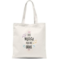Bolsa de tela Eres música - DCasa
