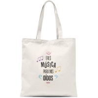 Bolsa de tela Eres música