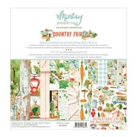 Kit de papeles scrapbooking de Country Fair - Mintay Papers - 12 hojas