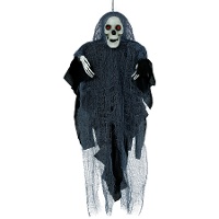 Colgante esqueleto con túnica de 40 cm