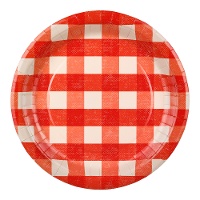 Platos de BBQ de 27 cm - 6 unidades