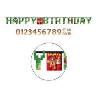 Guirnalda Happy Birthday de TNT personalizable