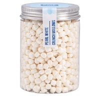 Sprinkles de nubes crujientes blanco perlado de 87 gr - PME