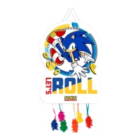 Piñata de Sonic de 46 x 65 cm