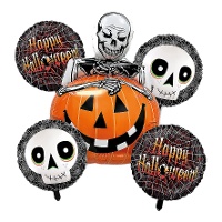 Bouquet de Happy Halloween - 5 unidades