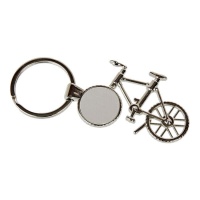 Llavero de bicicleta de metal de 10 x 4,5 cm
