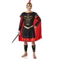 Disfraz de centurión romano con capa para hombre