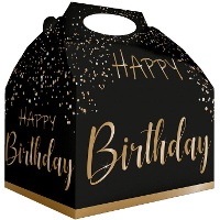 Caja de cartón de Elegant Gold - 12 unidades