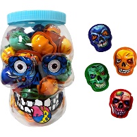 Calaveras de gominola de 8 gr - 50 unidades