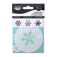 Stencils de copos de nieve para cupcakes de 9 cm - JEM - 3 unidades