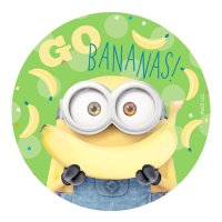 Oblea comestible de los Minions de 20 cm
